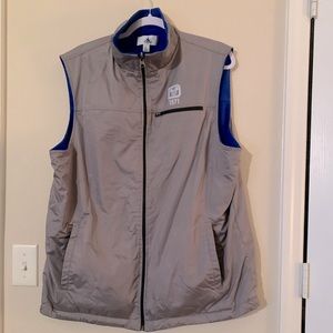 NWOT ✨ Disney Grey and Blue Reversible Vest